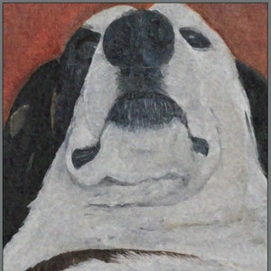 Hond Kaart [Enkele kaart], Hond Kaart, Huisdier Kaart, Grappige Kaart, Vriend Kaart, Hond Kaart, Dier Kaart, Dank u Kaart