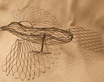 bird wire form handmade ready for beading or more