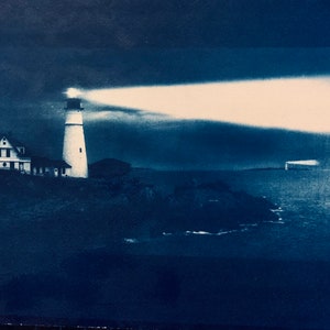 Lighthouse at Night