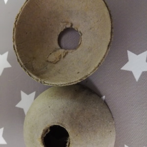 4 x 36mm Zócalo de cartón para restaurar los zócalos del brazo y la pierna de la muñeca