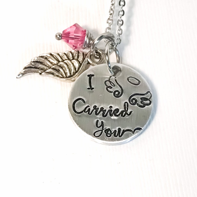 Baby Memorial Keepsake Ornament I Carried You Every Second Etsy