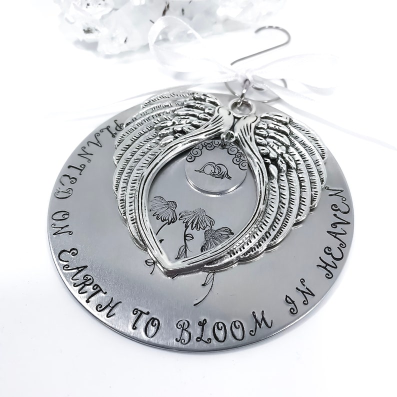 Baby Memorial Keepsake Ornament Planted on Earth to Bloom in Etsy