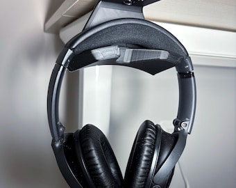 Under Desk Headphone Mount | Desktop Organizer