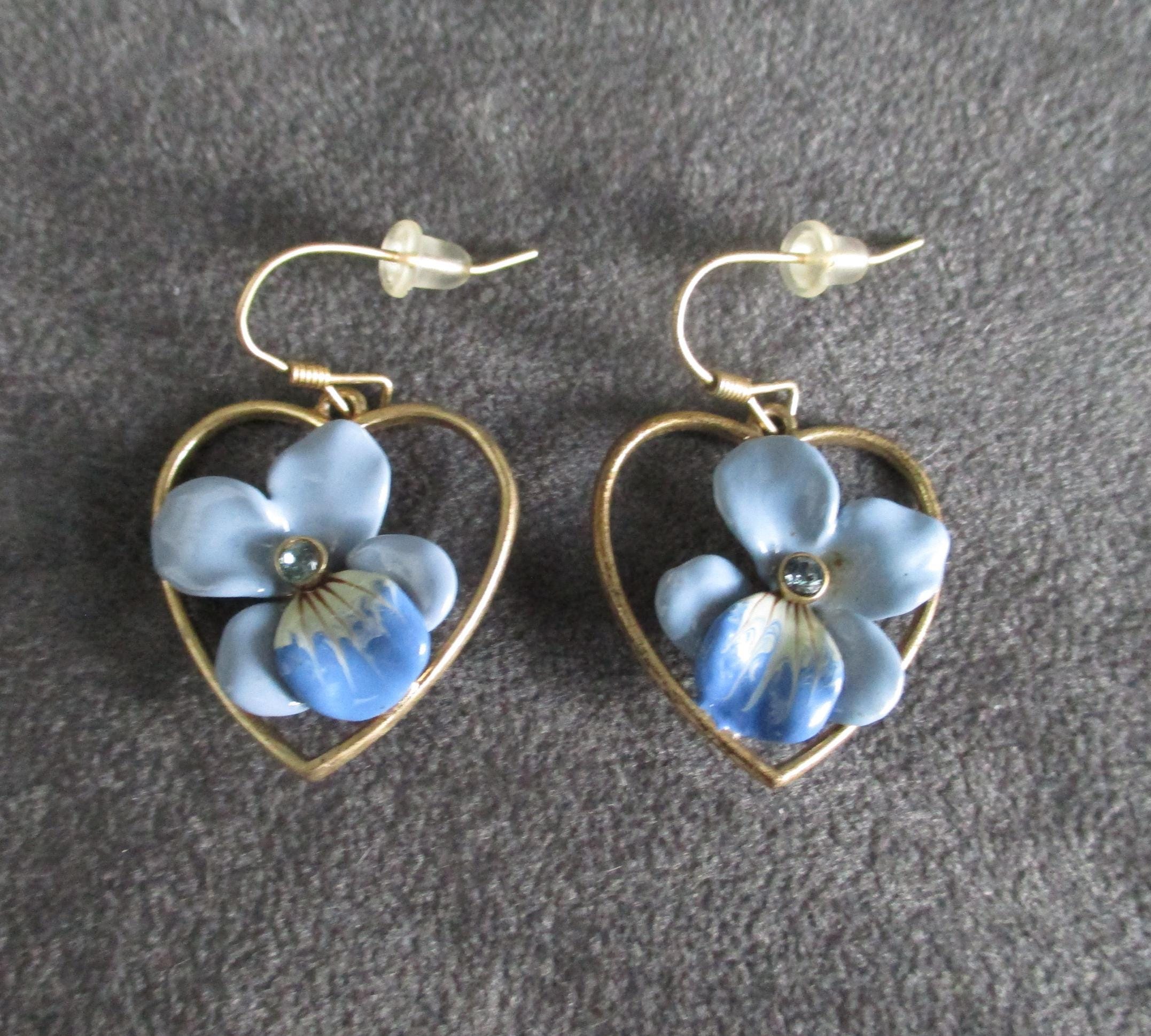 Les Nereides Earrings Flower - Etsy