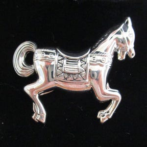 Vintage Horse Brooch, Pony Brooch, Silver Horse Brooch, Silver Pony Brooch, BR/29