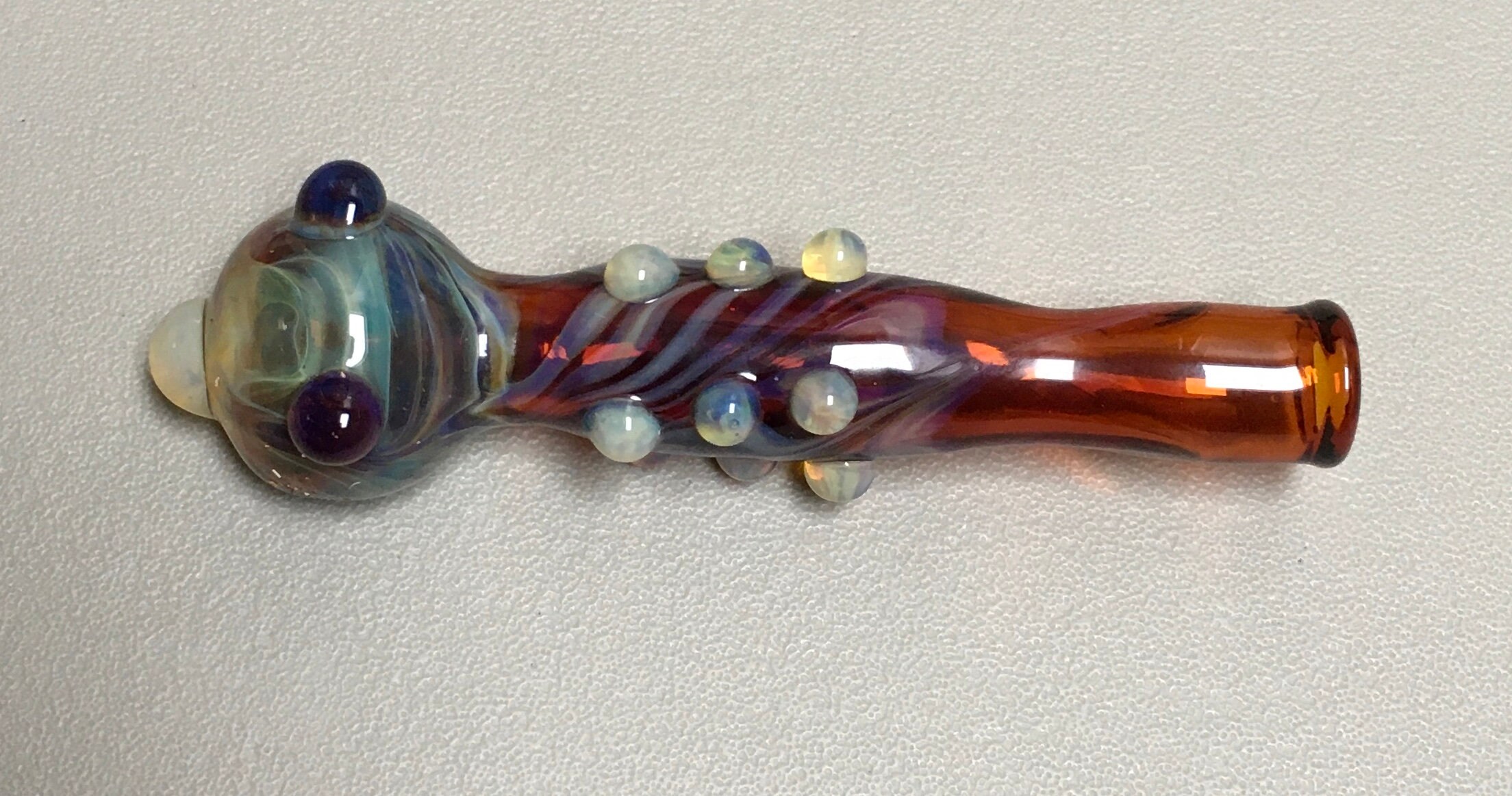 Glass Tobacco Pipe Honey Boo Boo Spoon - Etsy
