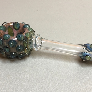 Glass Tobacco Pipe - Bumpy - Spoon Pipe Ernst Glass