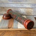 Rare Antique Burmese Lacquer Manuscript Scroll Holder Tube Container ...