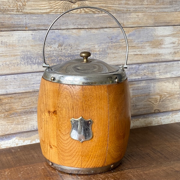 Wooden Ice Bucket Etsy