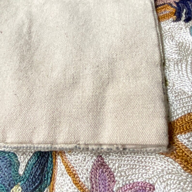 Antique Vintage Kashmiri Chain Stitch Rug Wall Hanging - Etsy