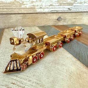 swarovski Crystal Train Cars - Etsy