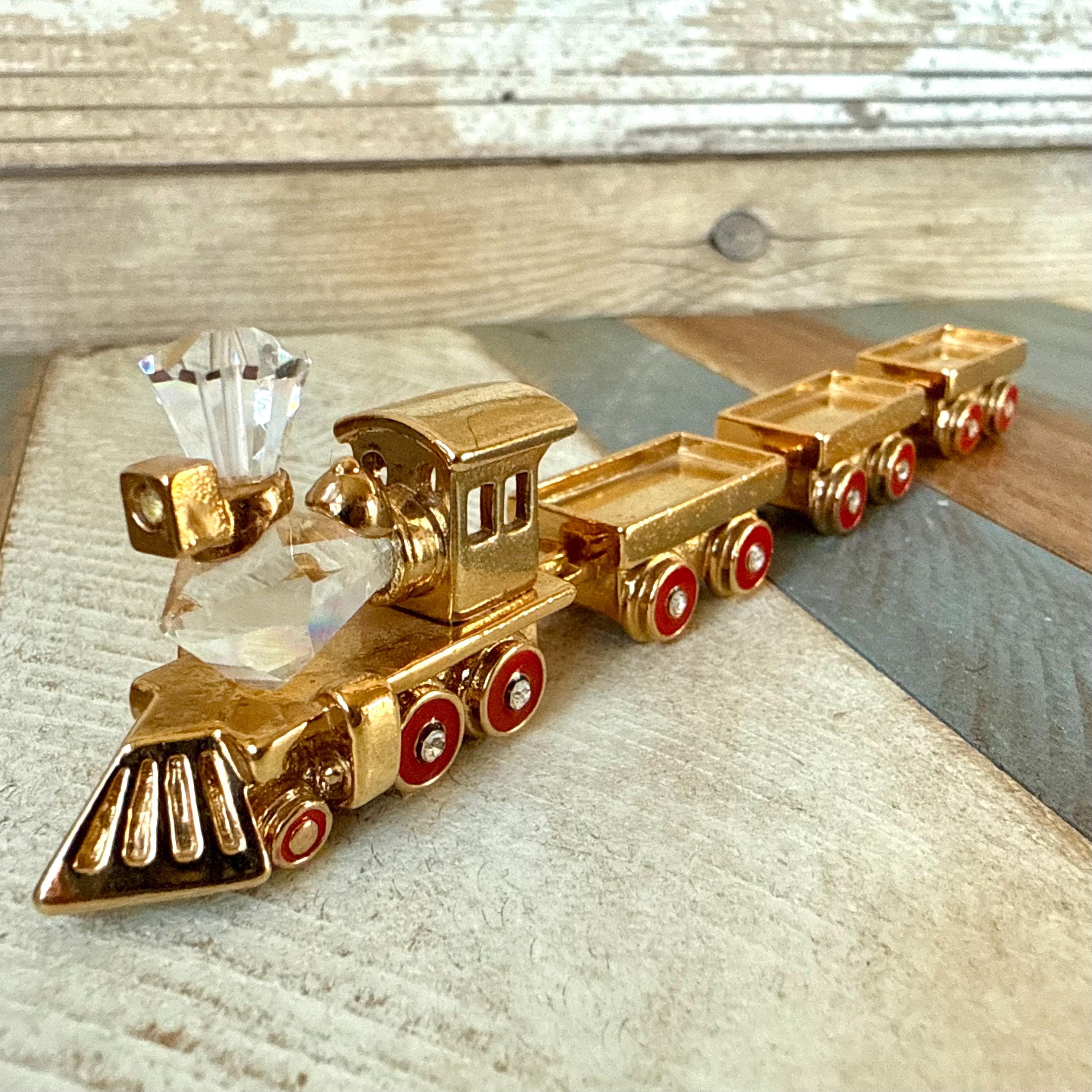 スワロフスキーの汽車 Swarovski Train Cars - Etsy Israel