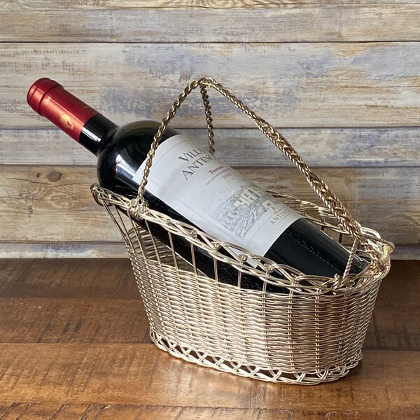 French Wine Basket Etsy