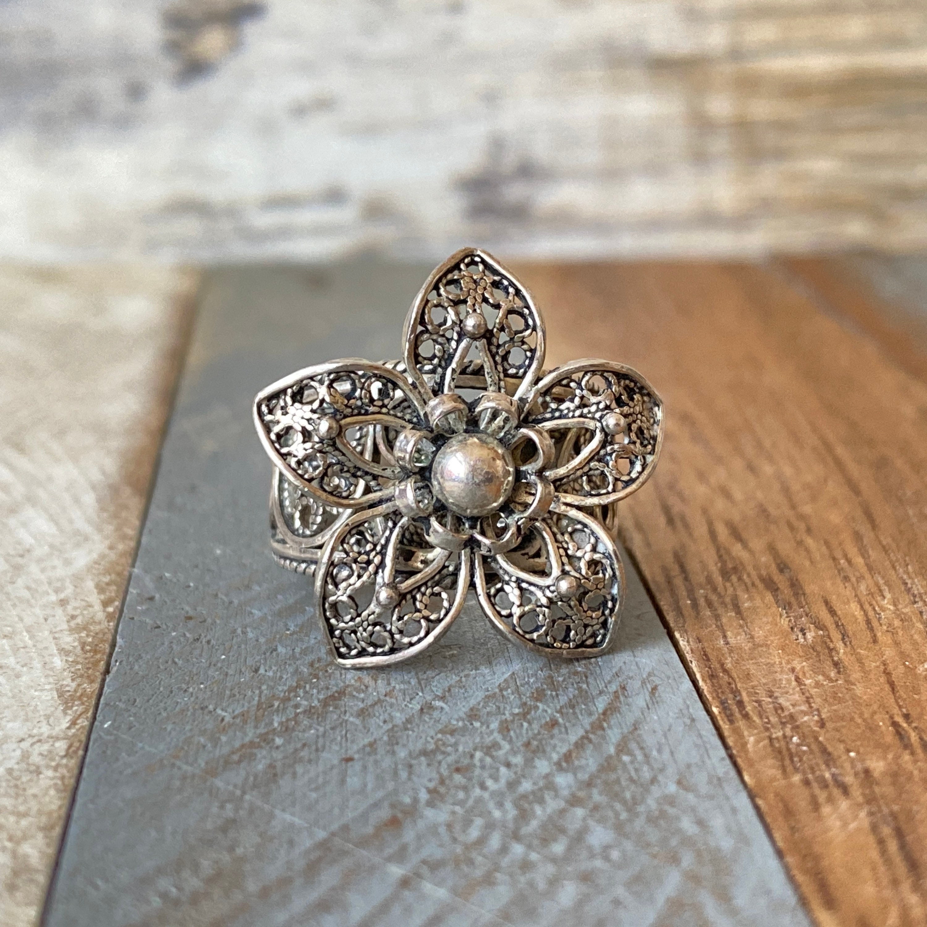 ピンクコーラル リング 925シルバー | Voyage Jewelry Japan
