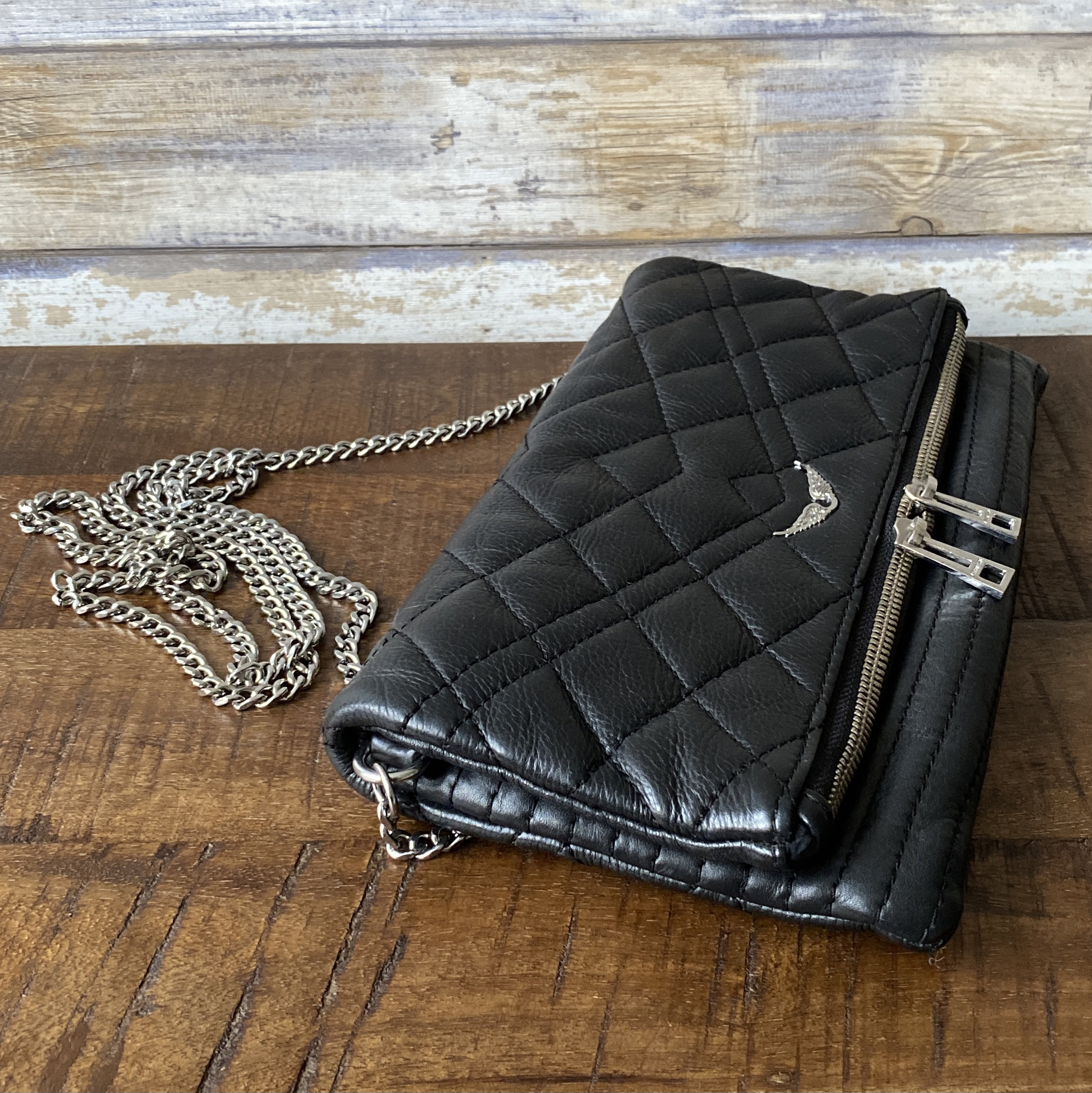 Vintage Genuine Zadig and Voltaire Rock Matelasse Clutch Bag Etsy