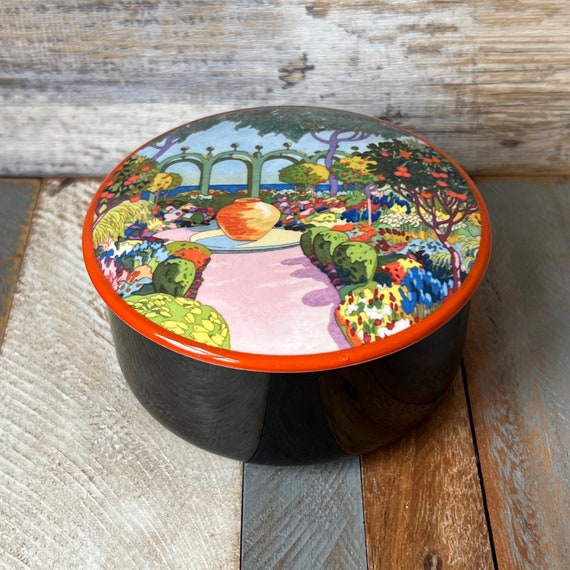 Vintage Villeroy & Boch Jardins Francais Porcelain Large Round