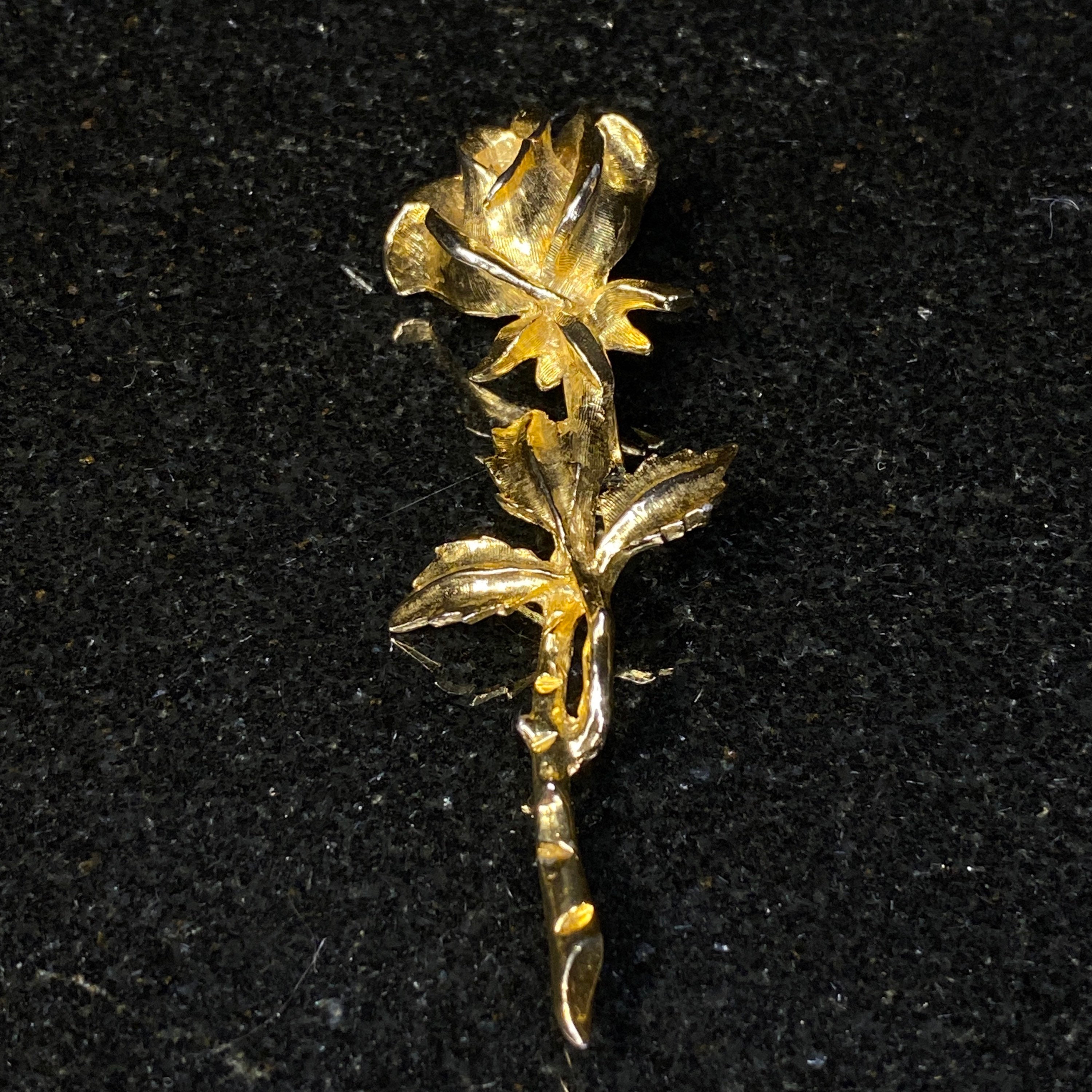 Broche Ancienne En Plaqué Or Rosé - Occasion Avec Imperfections