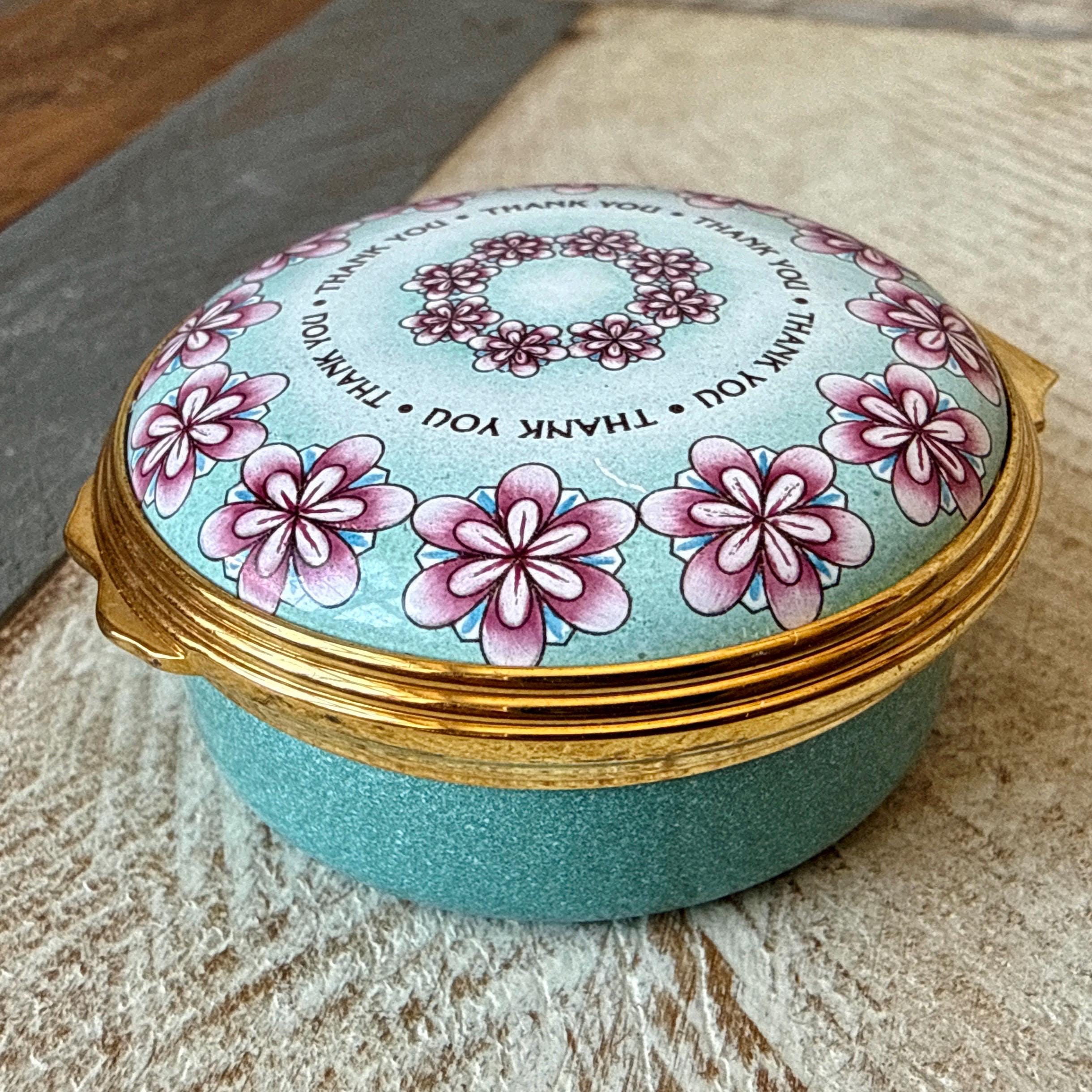Halcyon Days Enamel Pill Box - Etsy - Page 2