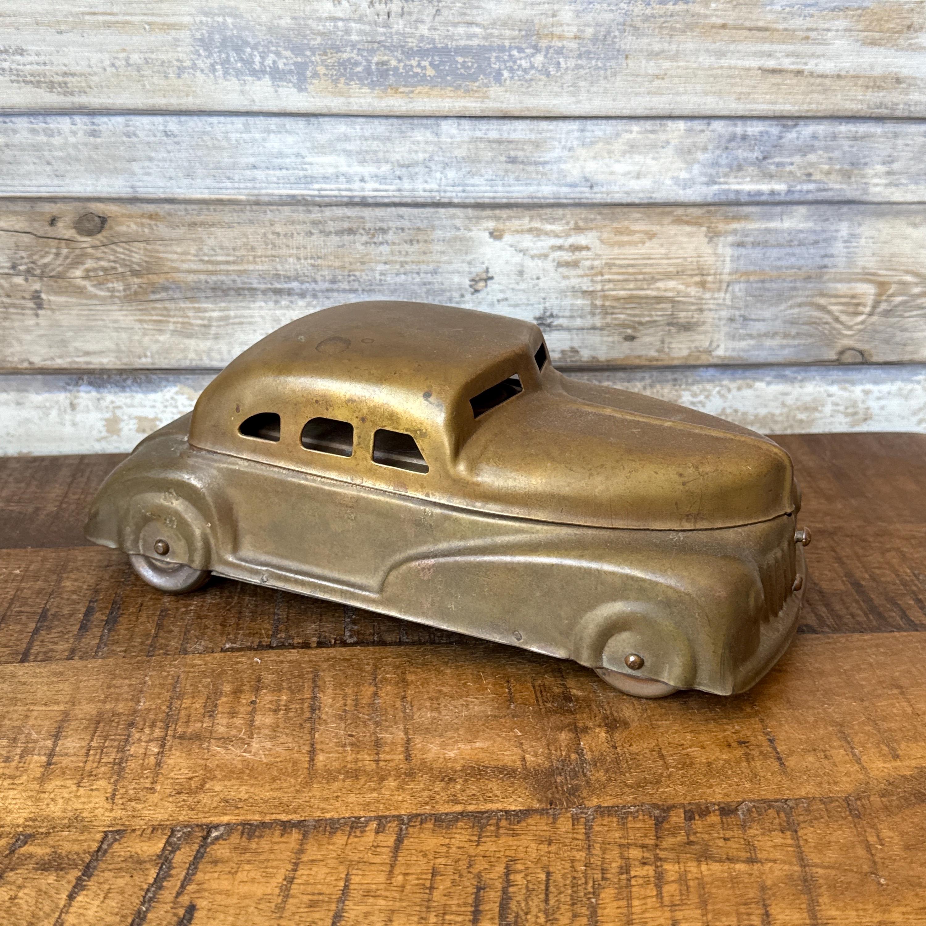 Art Deco Brass Betel Car: Antique 1930s Collectible Toy - Etsy