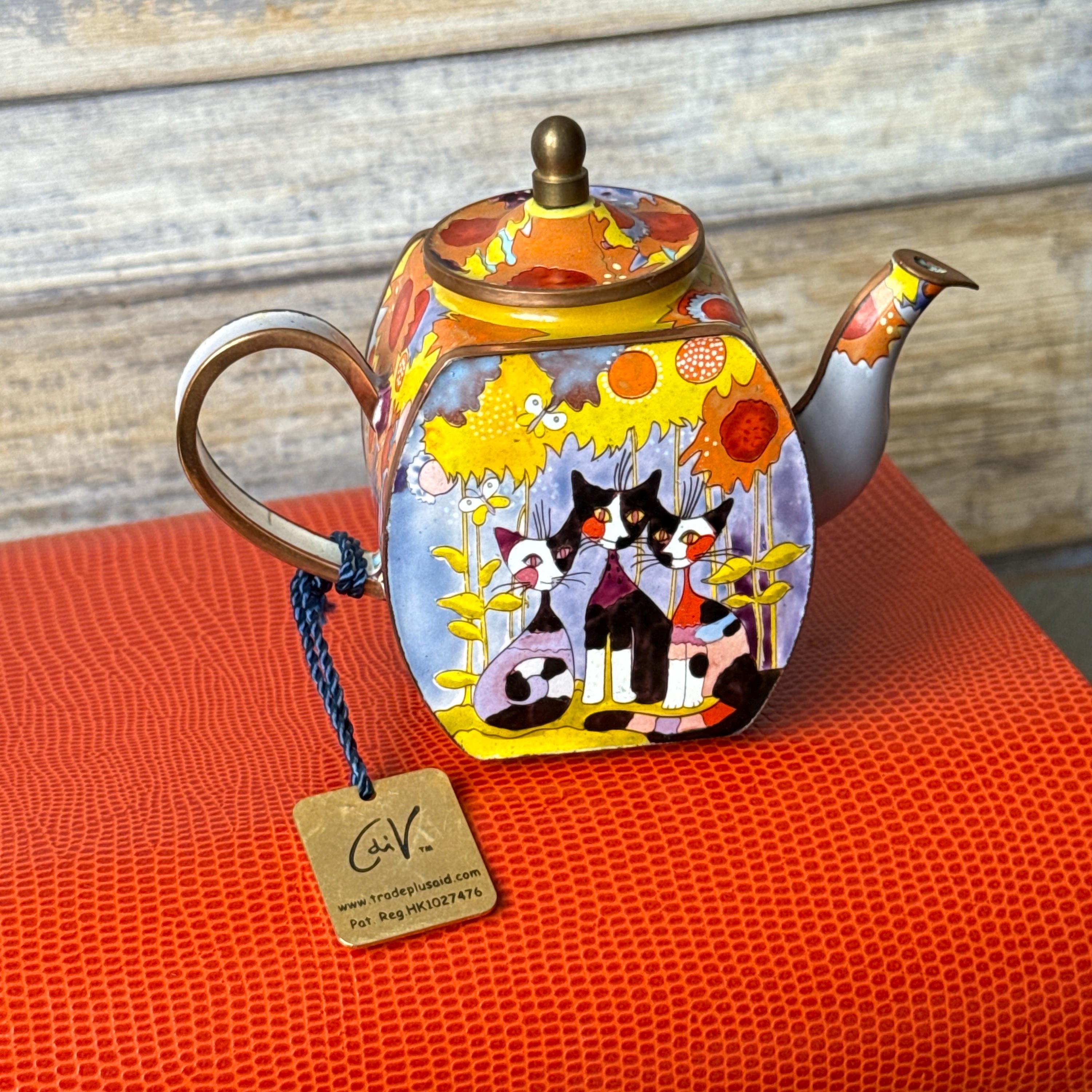 Miniature teapot charlotte di vita - Etsy 日本