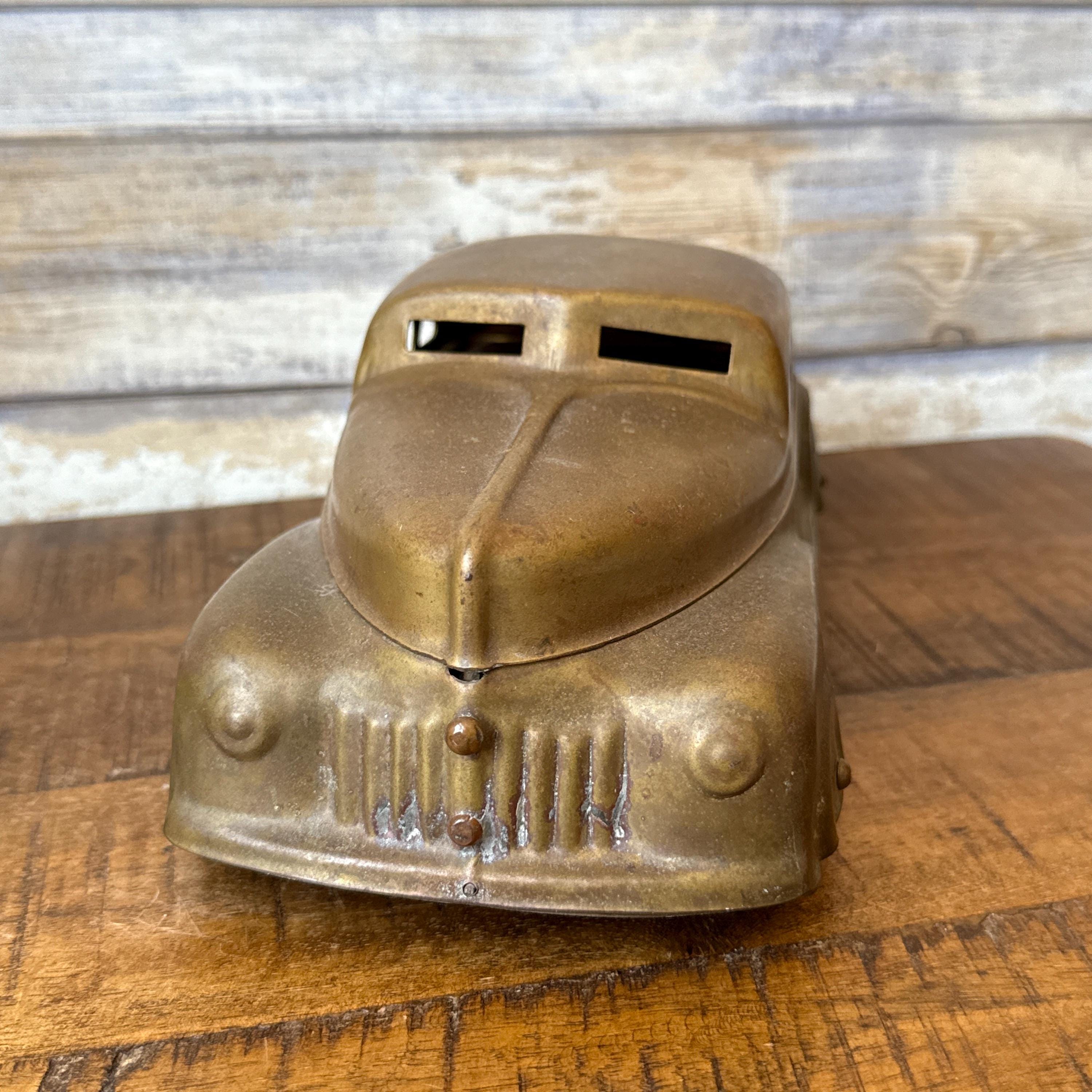 Art Deco Brass Betel Car: Antique 1930s Collectible Toy - Etsy
