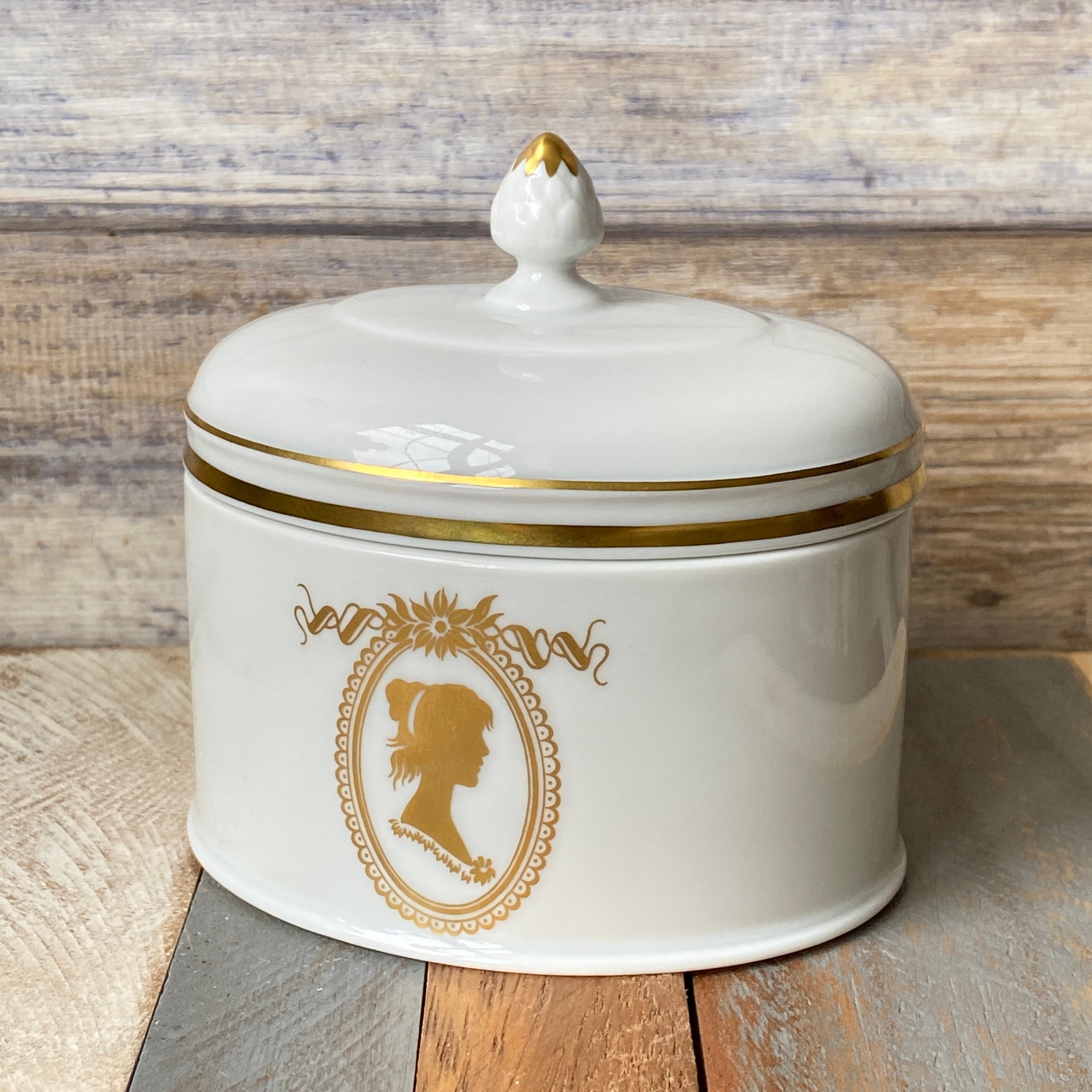 フュルステンベルク FURSTENBERG 希少 手描きティーキャニスター フュルステンベルク FURSTENBERG 希少 手描きティーキャニスター フュ