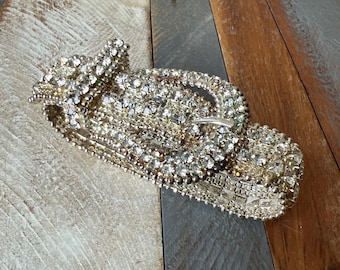 Baby Phat Rhinestone Belt Buckle 1990 display picture 3