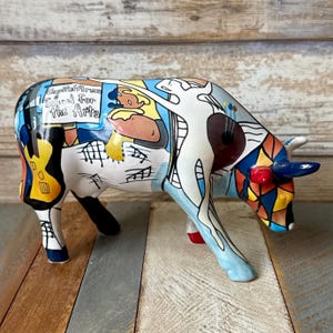 Picasso Cow - Etsy