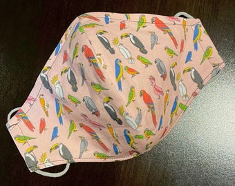 Bat Size Child to Adult Woodpecker Mardi Gras Mask Craft Sewing Pattern McCalls 2133 782 913\u00a0 Parrot Butterfly Fox Basic Mask