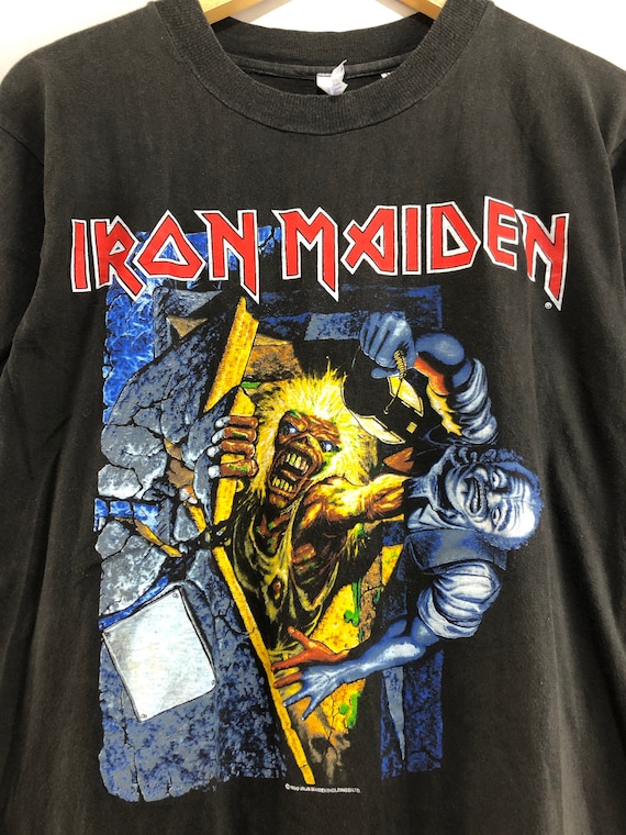 Vintage Iron Maiden No Prayer for the Dying T-shirt - Etsy