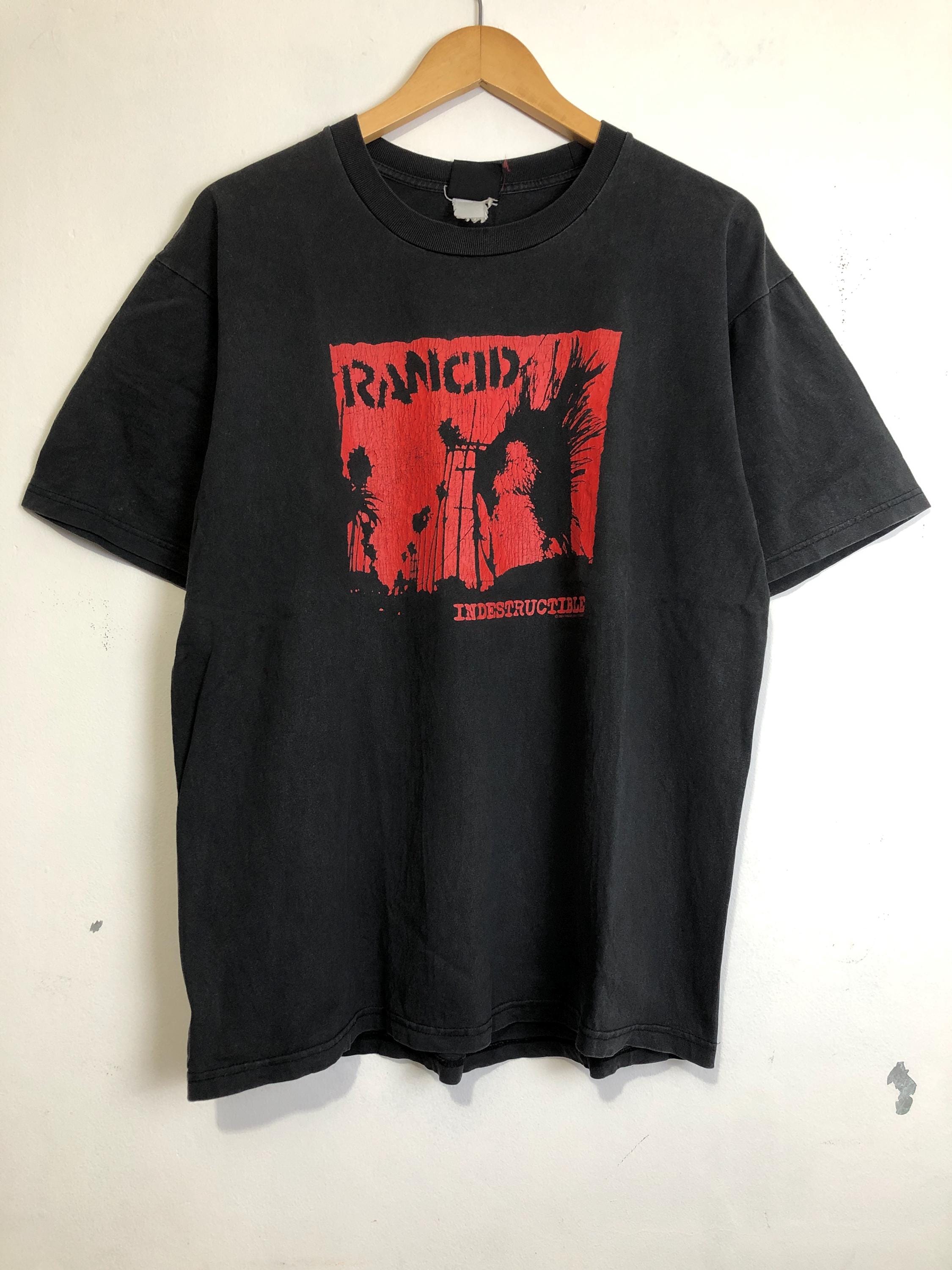 Vintage 2004 Rancid Indestructible T-shirt Bootleg - Etsy