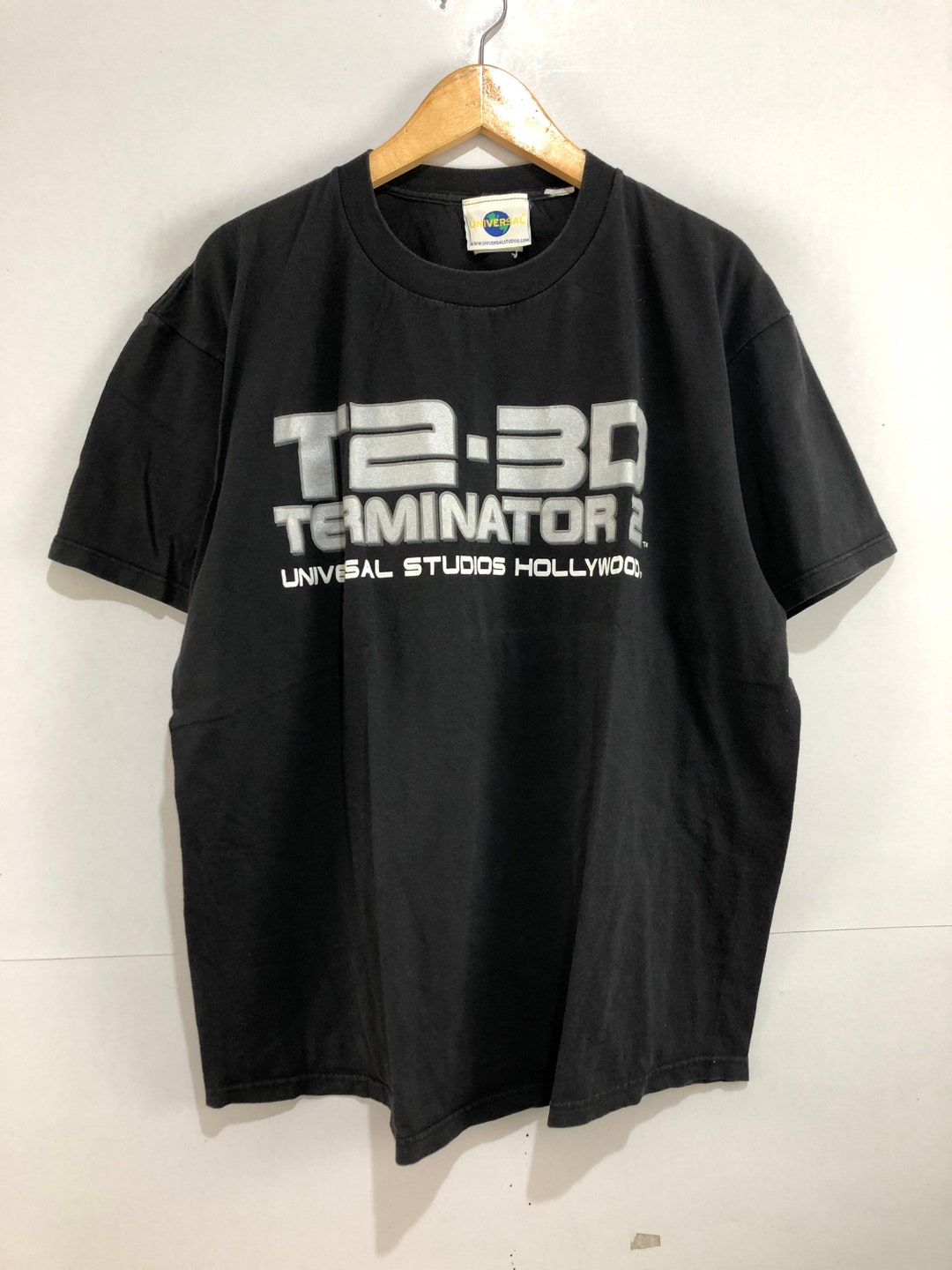 Vintage Terminator 2 Universal Studios T-shirt - Etsy
