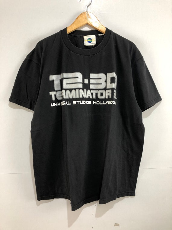 Vintage Terminator 2 Universal Studios T-shirt - Etsy