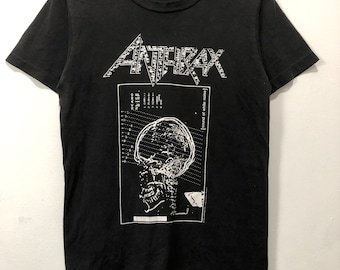 Vintage 90s Anthrax T-Shirt Brockum