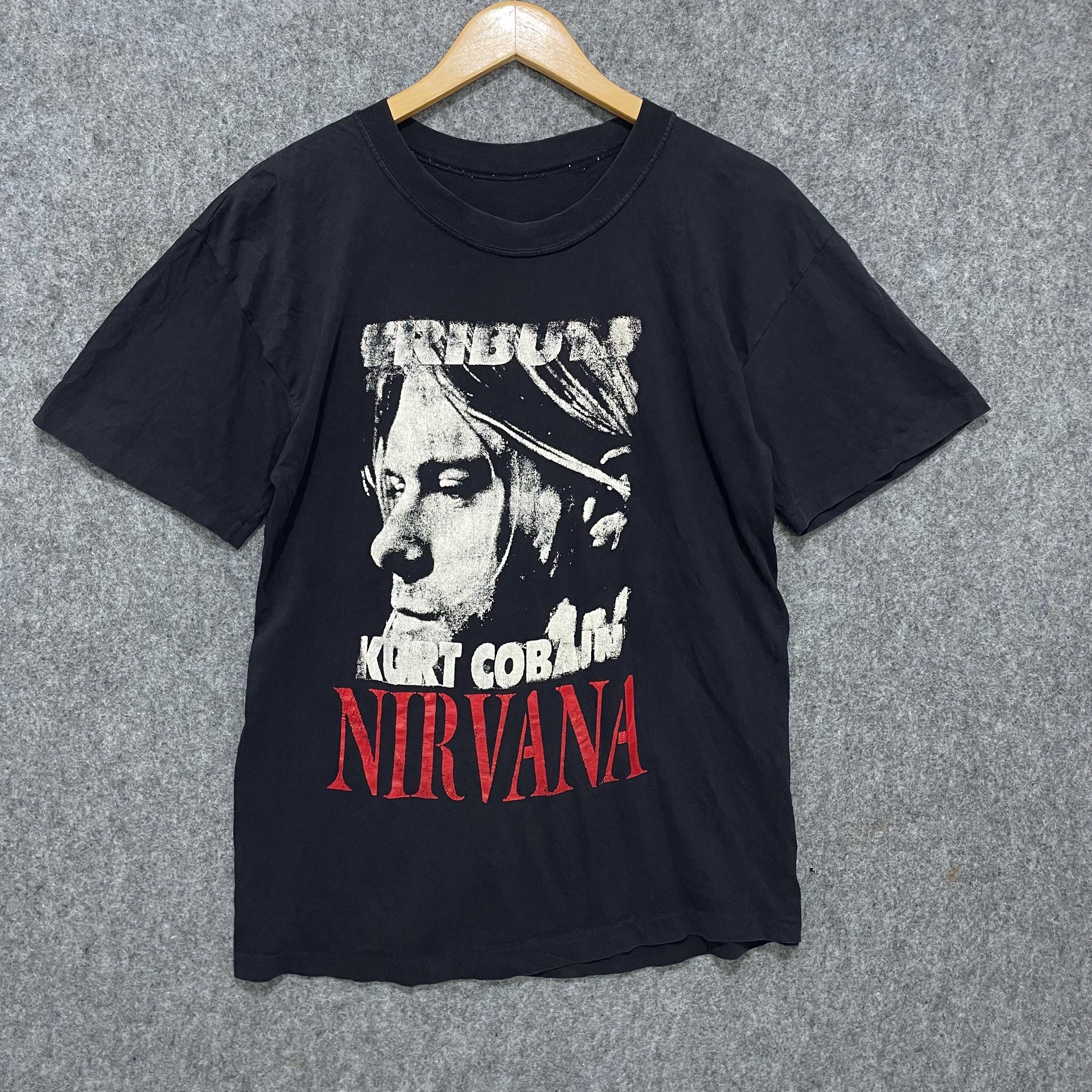 Kurt Cobain Vintage Memorial Shirt - Etsy