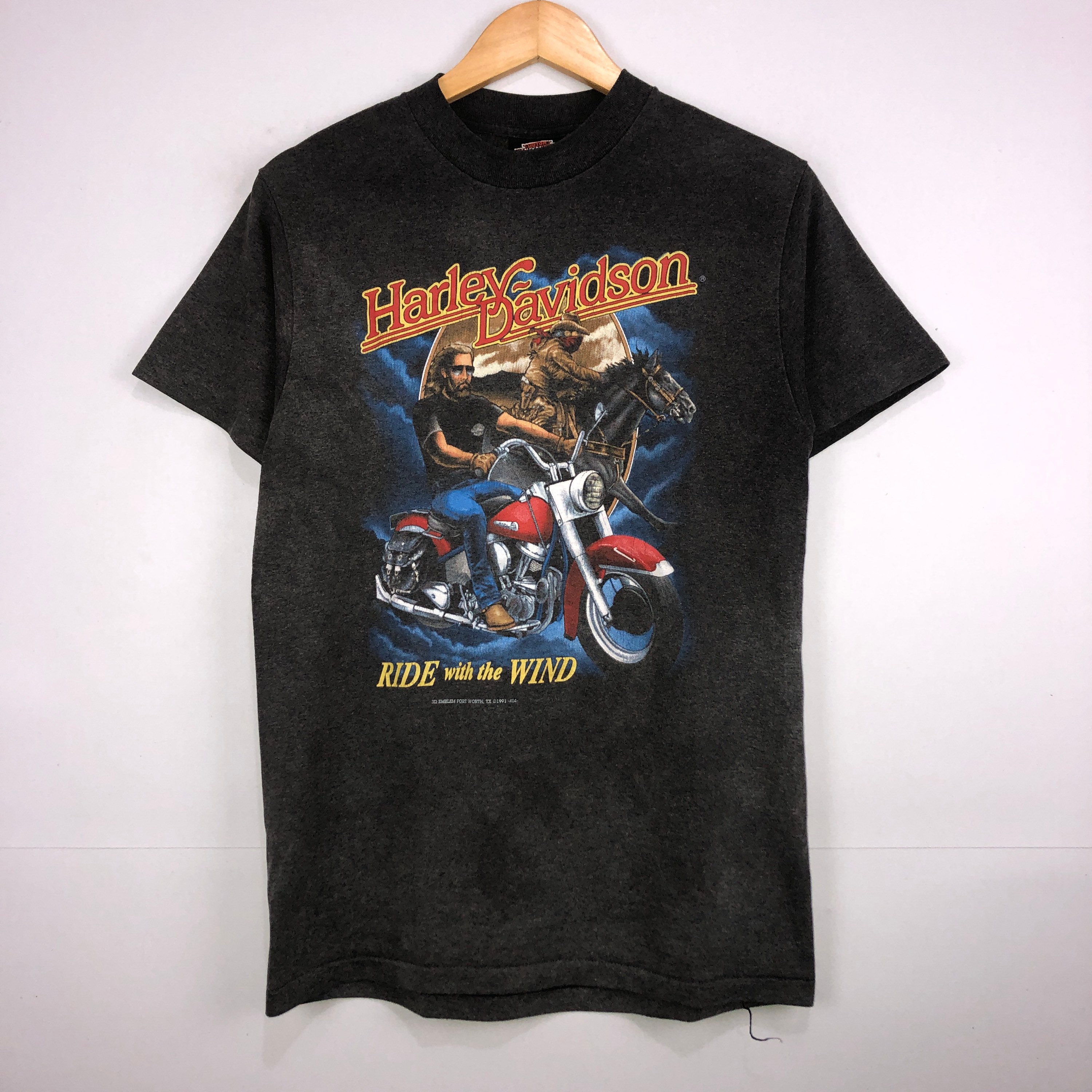 Vintage Harley Davidson 3D Emblem T 