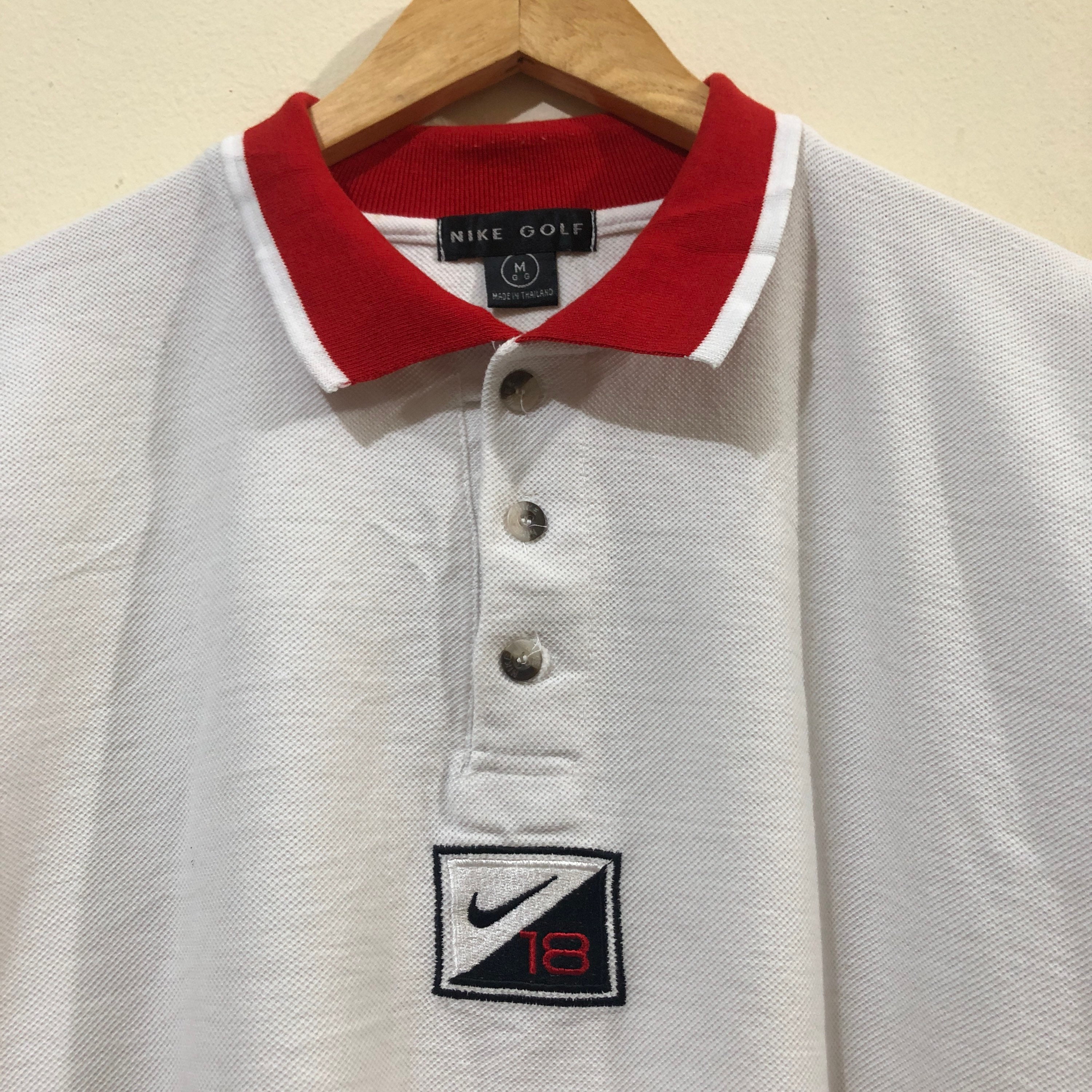 Vintage Nike Golf Swoosh 18 Polo Shirt 