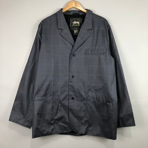 2000s Stussy Old Gold Blazer Jacket - Etsy