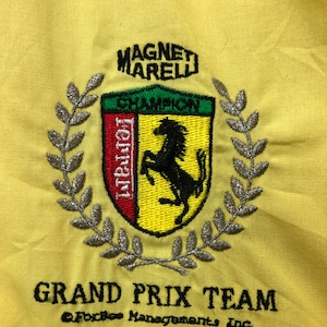 Vintage Ferrari Grand Prix Team Jacket Magneti Marelli