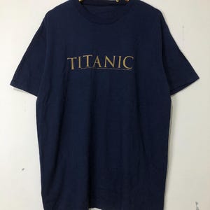 Vintage 90s Titanic T-shirt, Leonardo Di Caprio Vintage