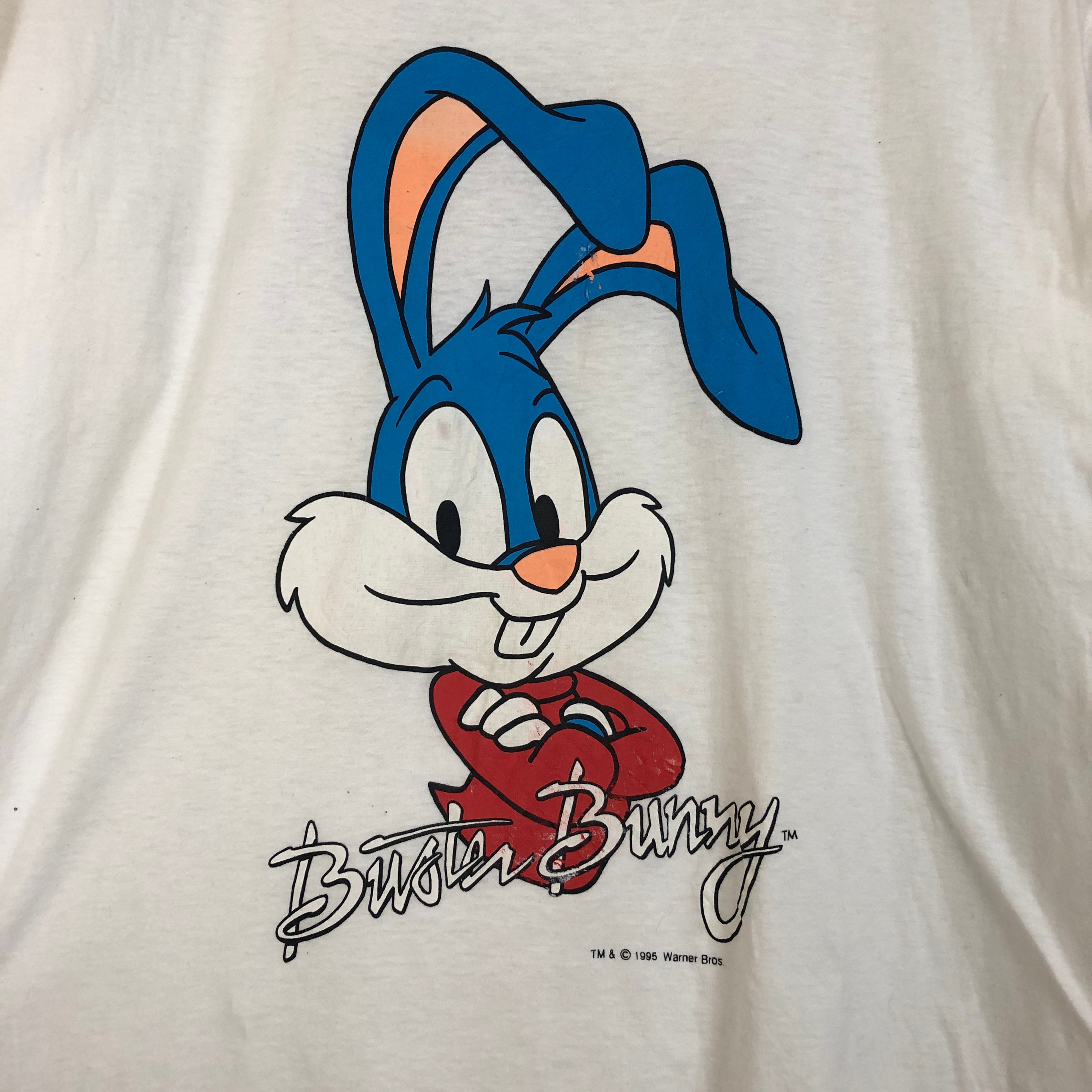 Vintage Tiny Toon Buster Bunny T-Shirt Warner Bros | Etsy
