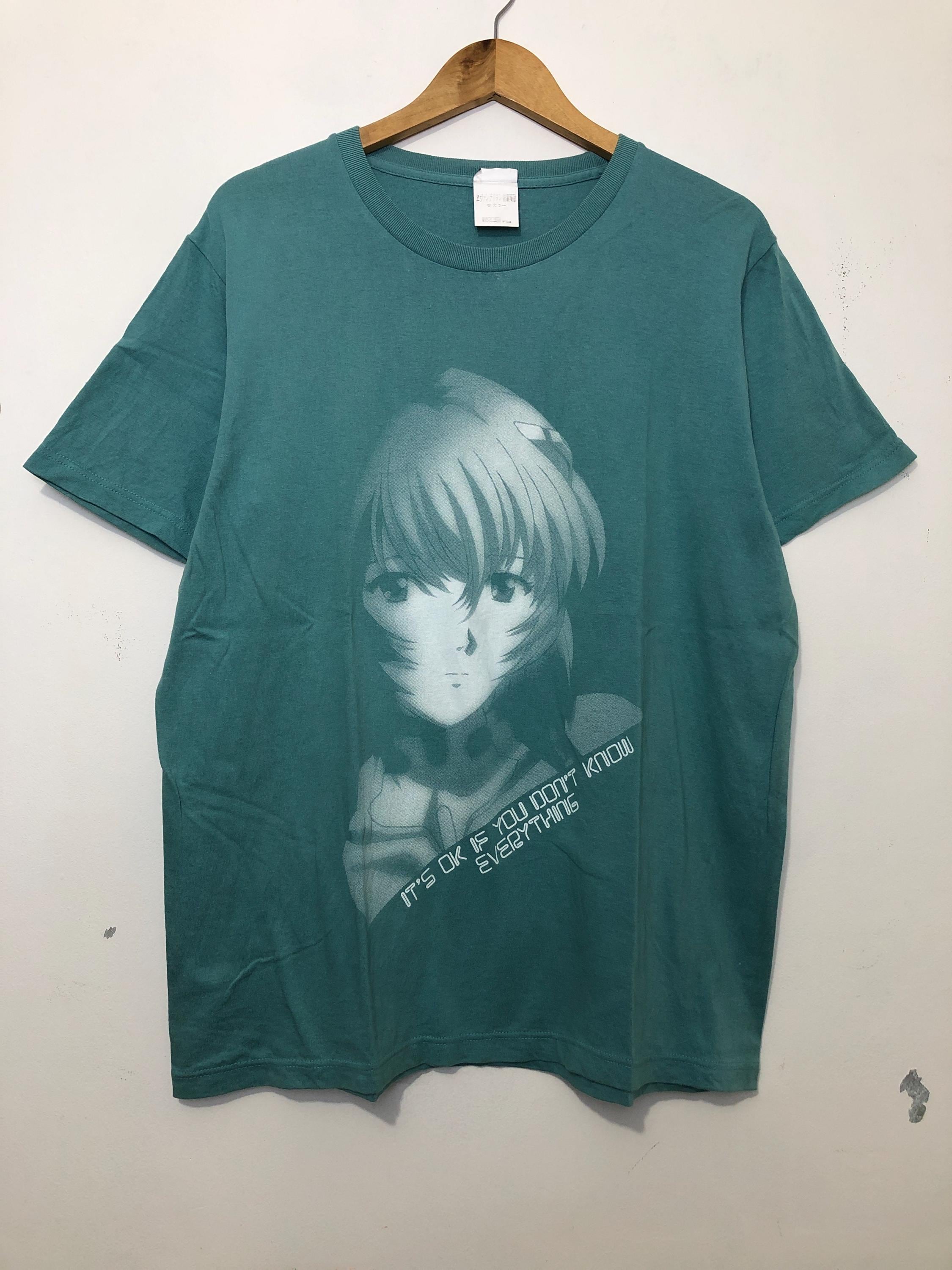 Vintage Evangelion Rei Ayanami T-shirt - Etsy