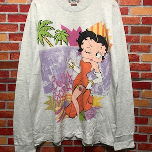 Vintage 90s Betty Boop Long Sleeve T-Shirt