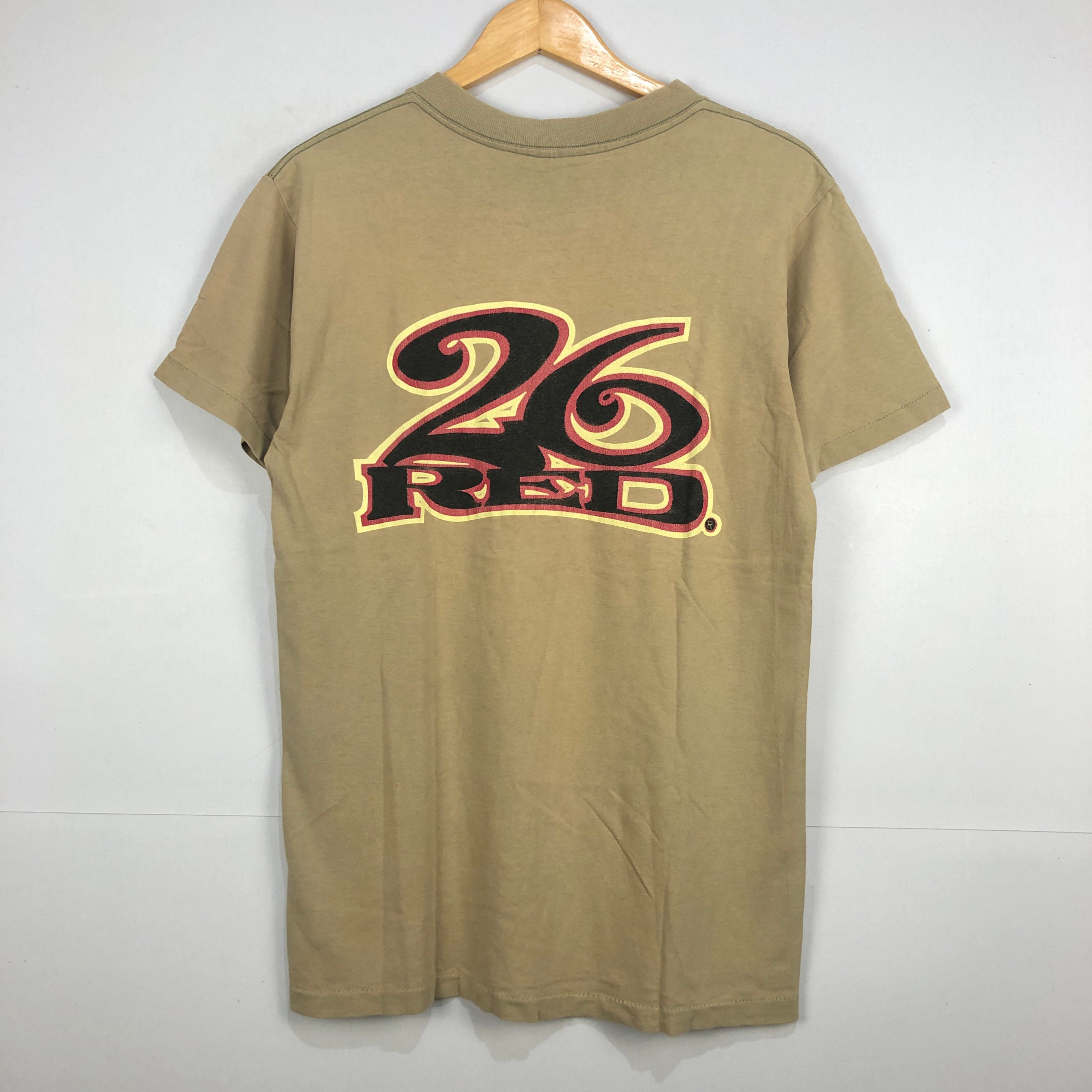 Vintage 26 Red T-shirt - Etsy