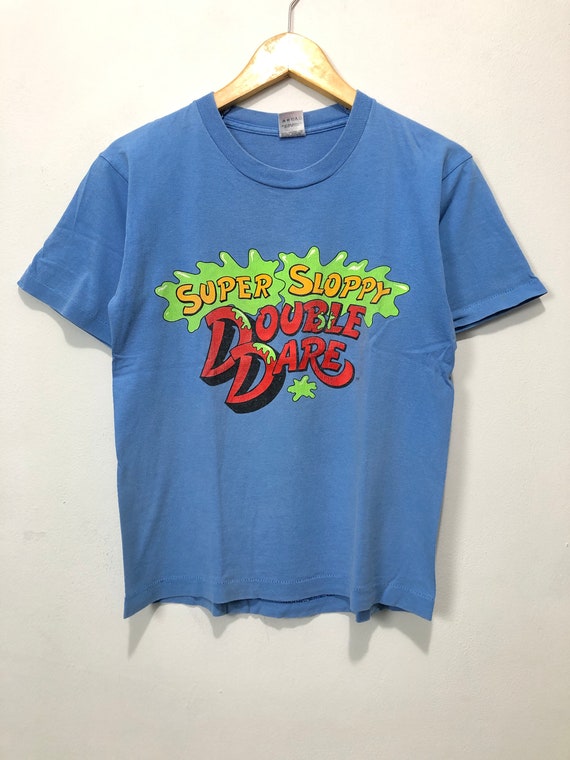 Vintage 90s Nickelodeon Super Sloppy Double Dare … - image 1