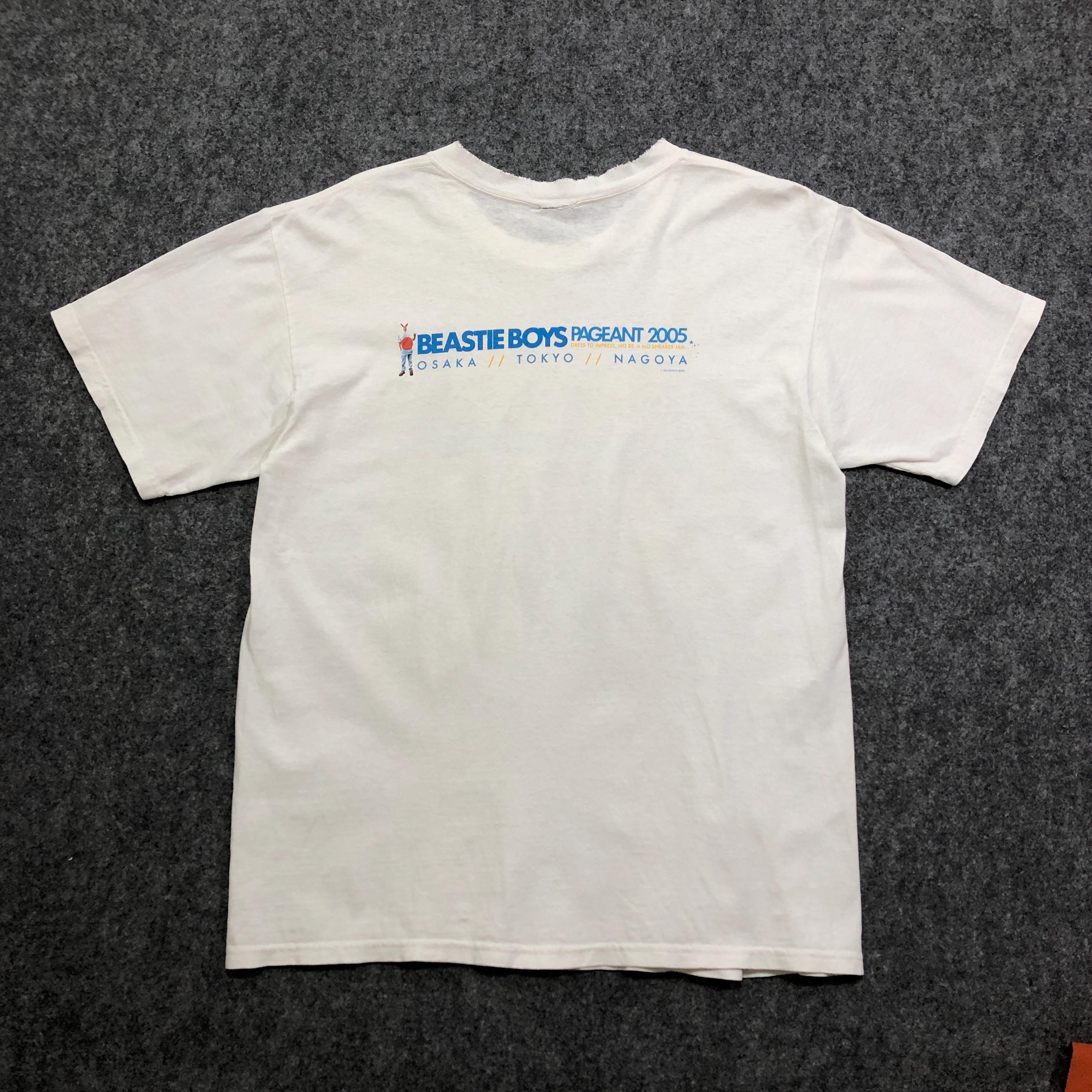 BEASTIE BOYS Tシャツ PAGEANT ブラック 新品 Champion x Beastie Boys Tシャツ 黒XL - メルカリ
