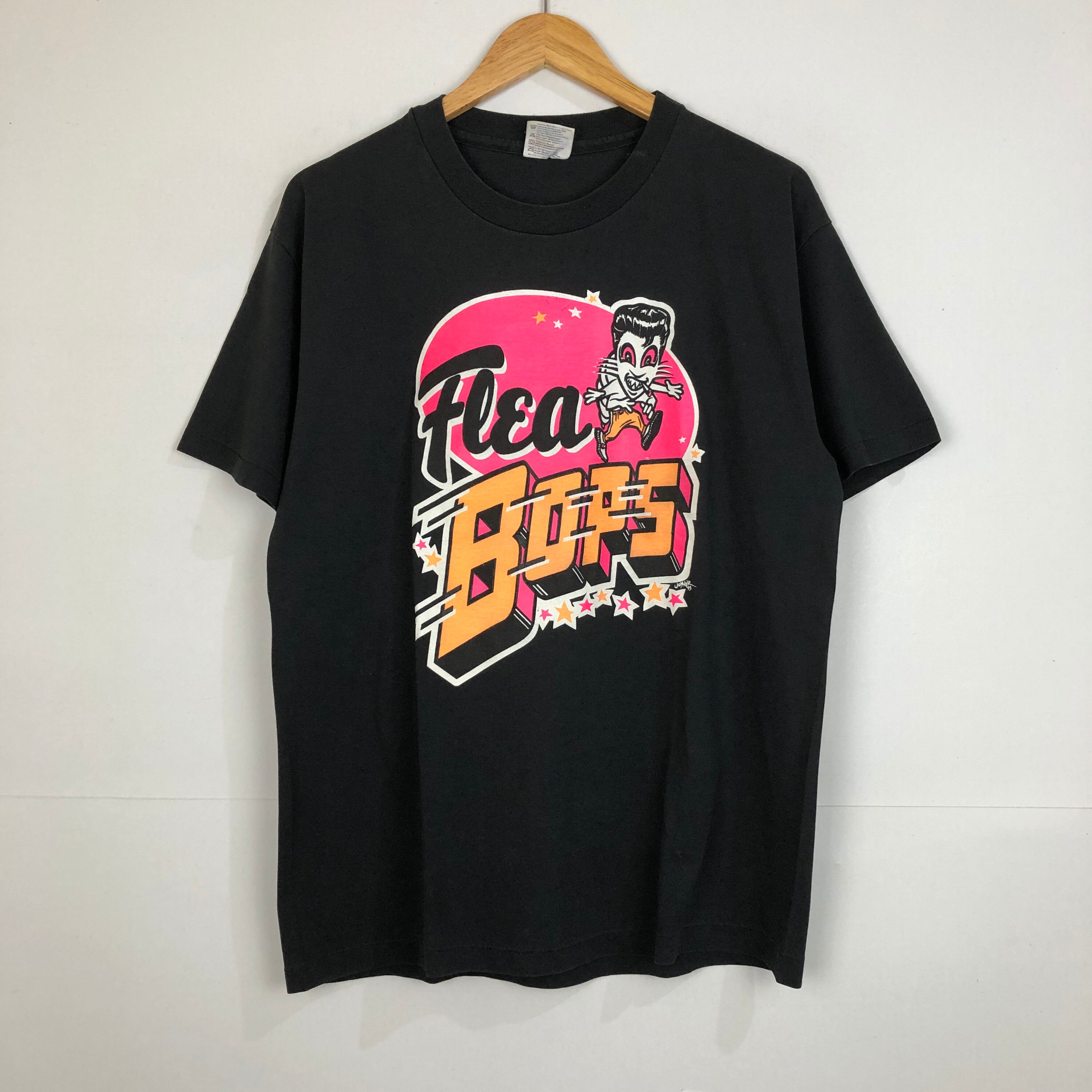 Vintage Flea Bops T-shirt Rockabilly 