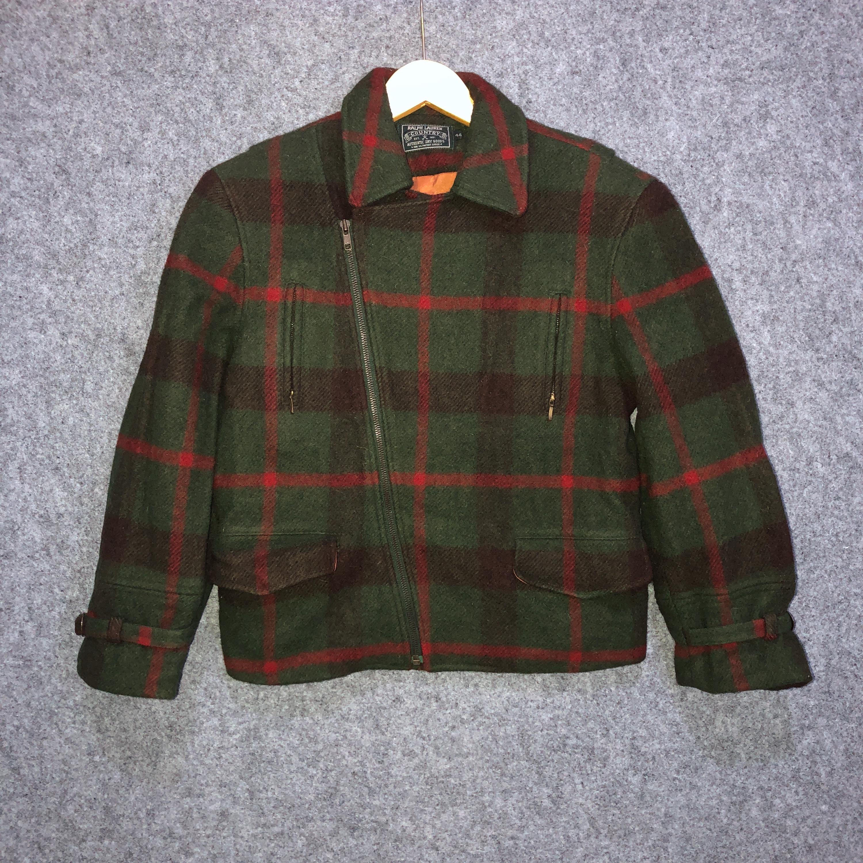 POLO COUNTRY ウールジャケット ビンテージ 80s　USA製　レア Polo Country Jacket - Etsy