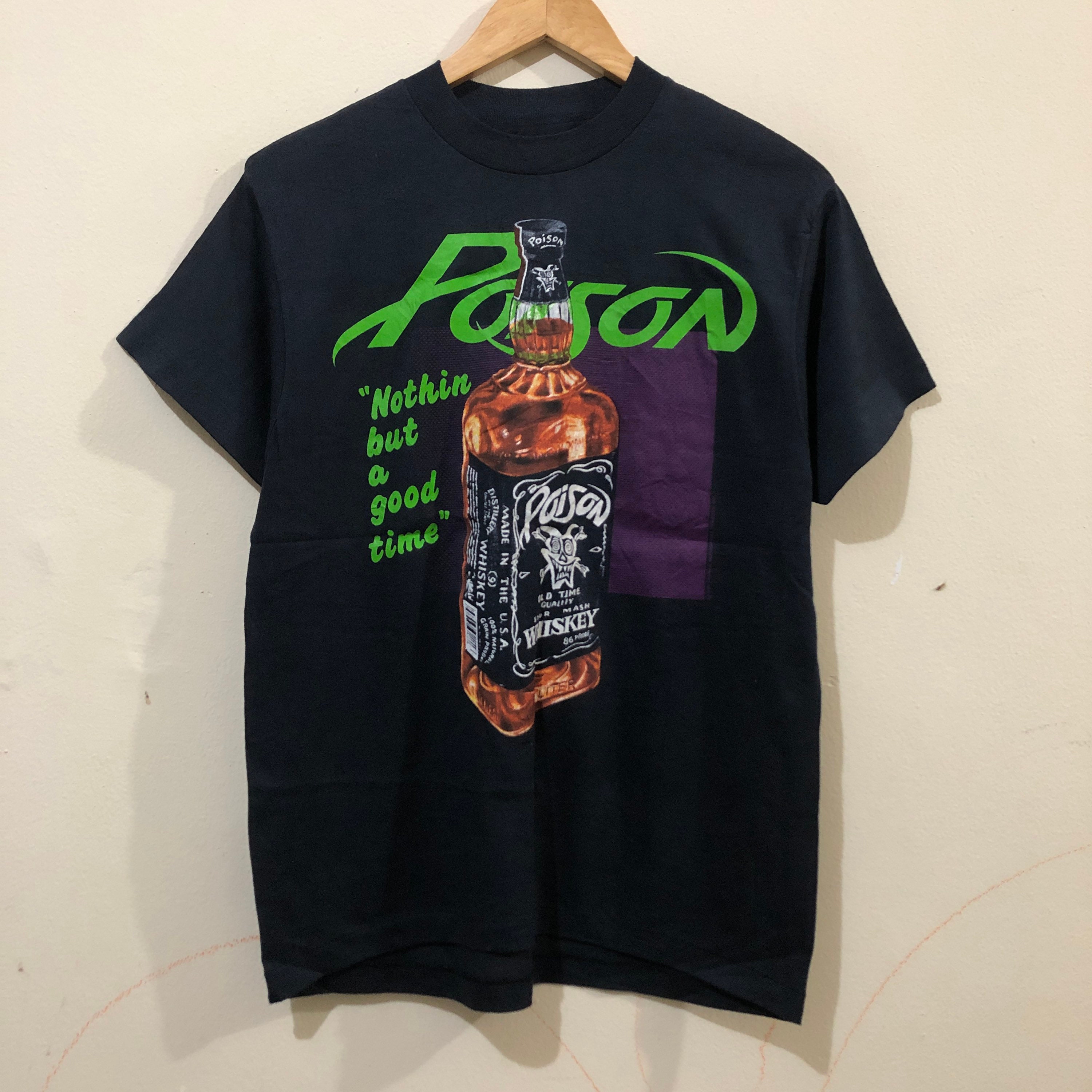 セットアップ Whiskey Poison Vintage T-shirt Etsy - Concert Tour ミュージシャン