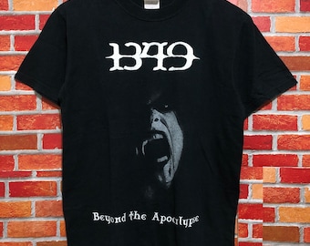 Vintage 00s 1349 Beyond the Apocalypse Black Metal T-shirt Vintage 00s 1349 Beyond the Apocalypse Black Metal T-shirt